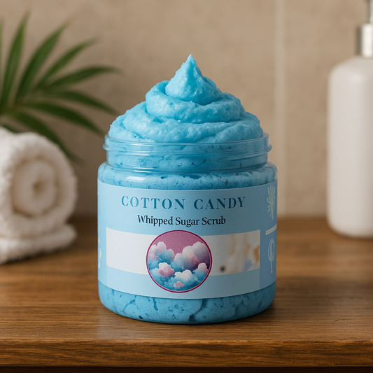 Cotton Candy Whipped Sugar Scrub-1