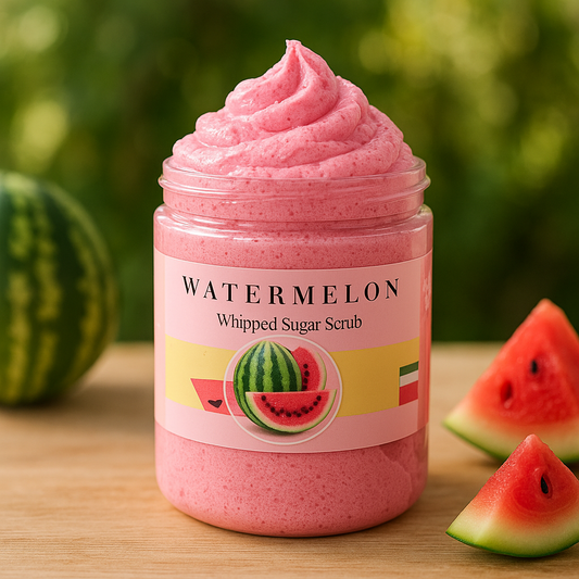 Watermelon Whipped Sugar Scrub-1